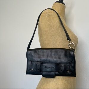 Kate Spade Black Large Flap Shoulder Bag